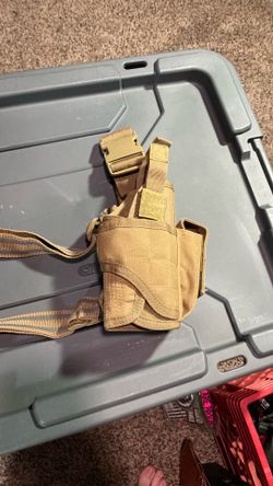 Tan dropleg holster