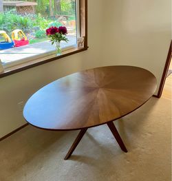 Article Walnut Dining Table