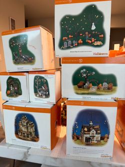 Department 56 Halloween Villages