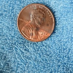 1984 D Multi Tone Penny
