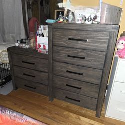 Brown Dresser w/ Mirror