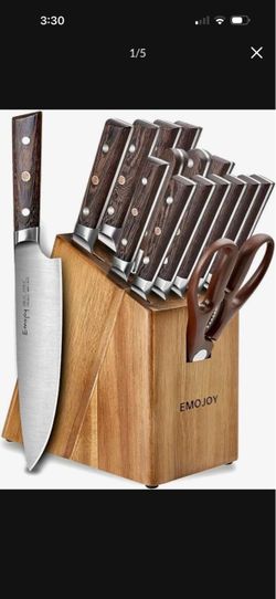 Kitchen Knife Set 16 Piece