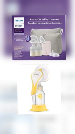 Philips Avent Duble Breast Pump & Medela Harmony Hand Pump