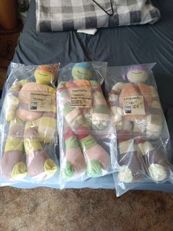TEENAGE MUTANT NINJA TURTLES 24" PLUSH FIGURES