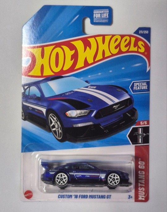 FORD MUSTANG GT CUSTOM HOT WHEELS 
