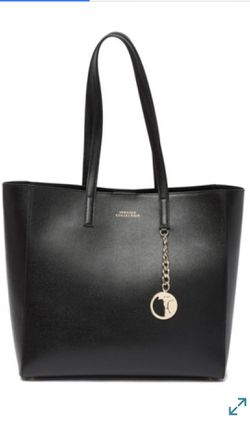 Versace leather tote bag