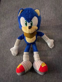 TOMY sonic boom Sonic the hedgehog plush RARE