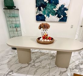 Dining room table only new 87” 39” 30”