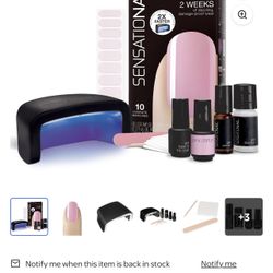 SensatioNail Gel Nail Polish Starter Kit