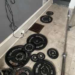 Weights And Bar 