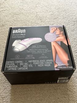 IPL Laser hair removal - Braun Silk Expert