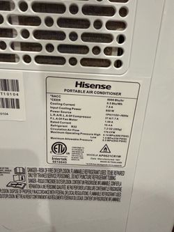 Hisense Portable Air Conditioner AP0621CR1W