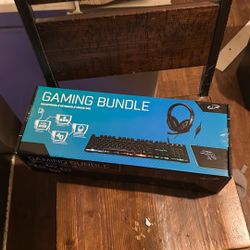 Gaming, Keyboard, Mouse, And Headset