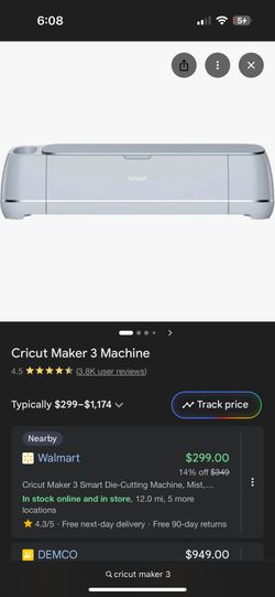 Cricut Maker 3 NEW $150 OBO