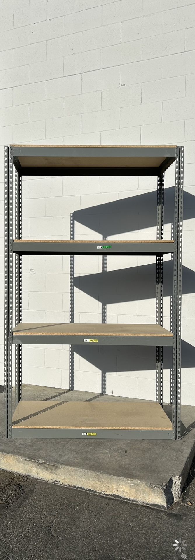 Boltless Racks 48 in W x 24 in D Storage Shelves Stronger Than