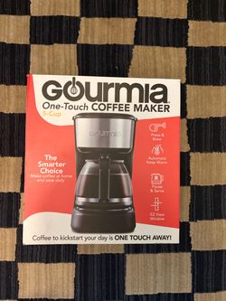 Gourmia 5-Cup One-Touch Coffee Maker