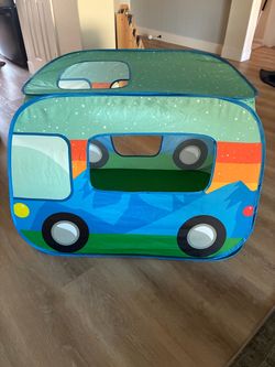Kids Pop-Up Camper Van Play Tent