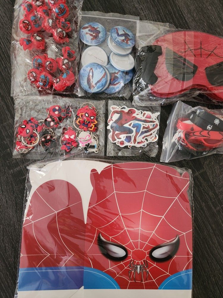 Spiderman party favor $12
