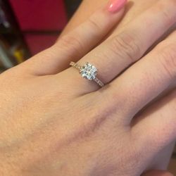 Rose Gold Engagement Ring