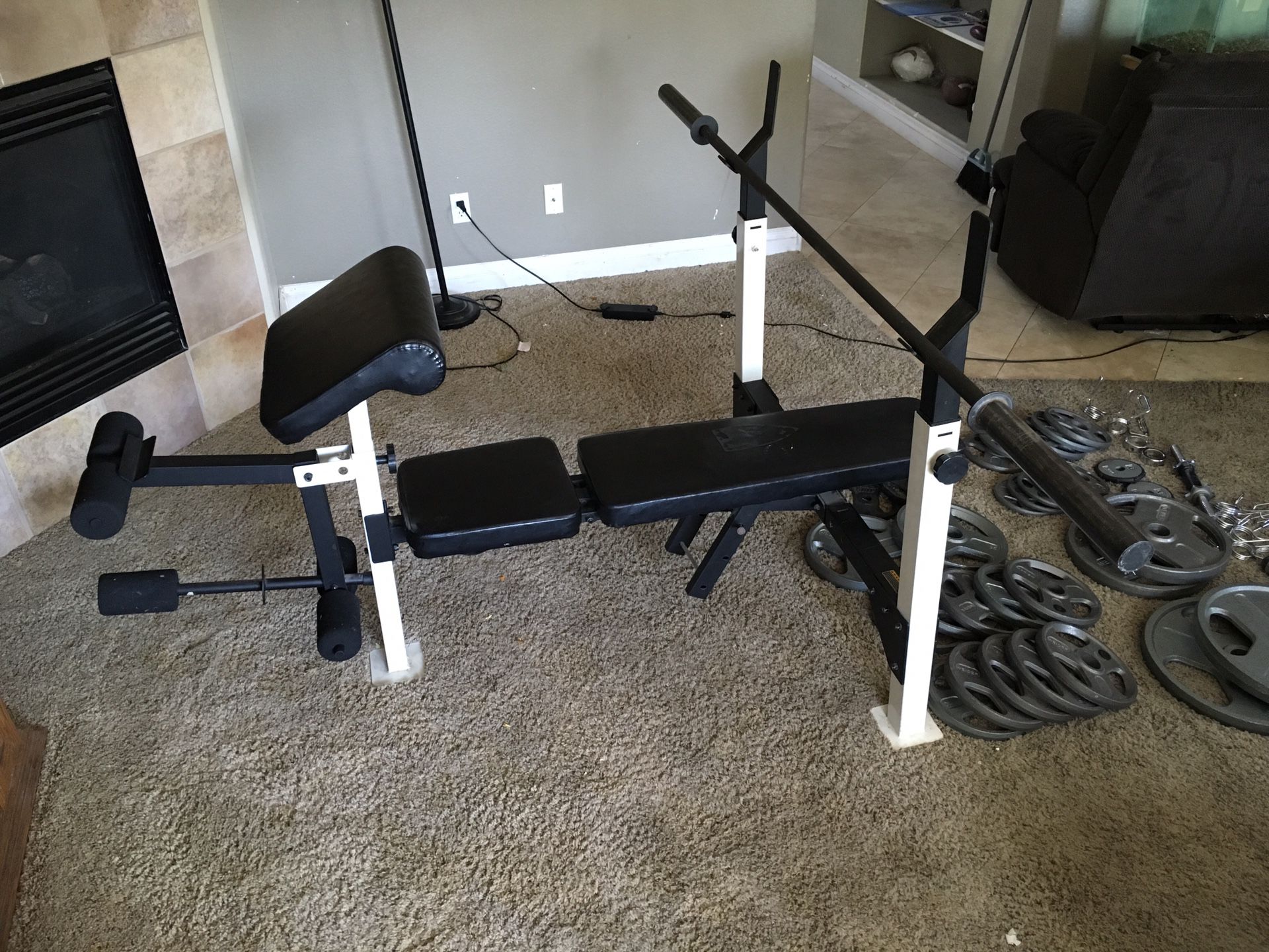 Weider Pro800 Olympic Weight bench