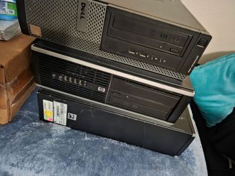 Desk top towers black dell