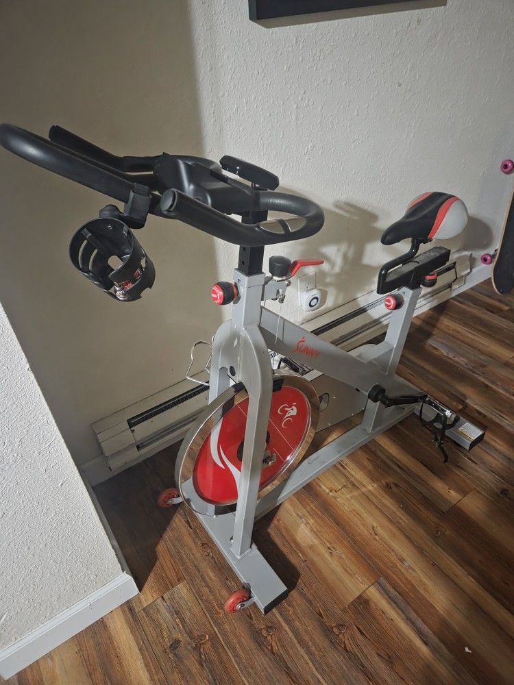 Sunny Fitness Pro Stationary Indoor Cycling Bike