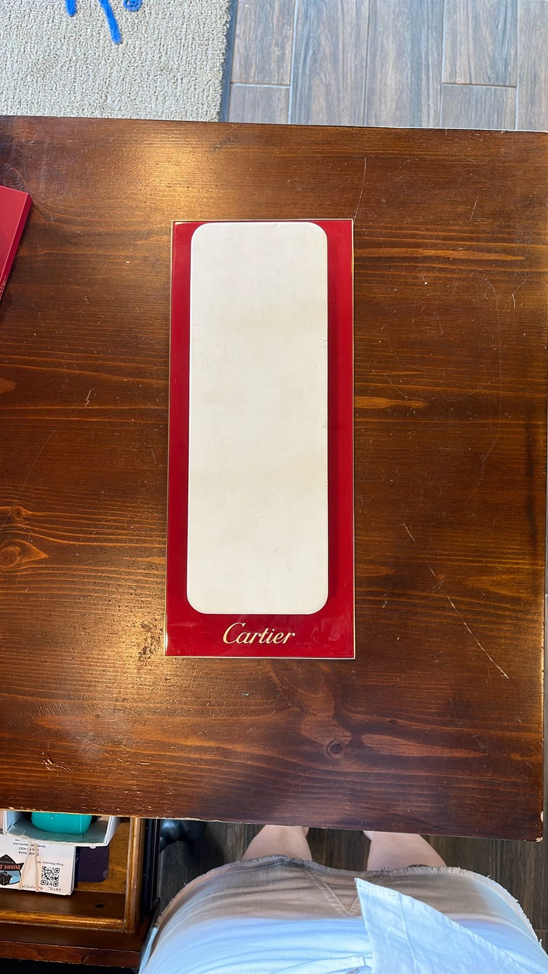 Cartier Tray Authentic