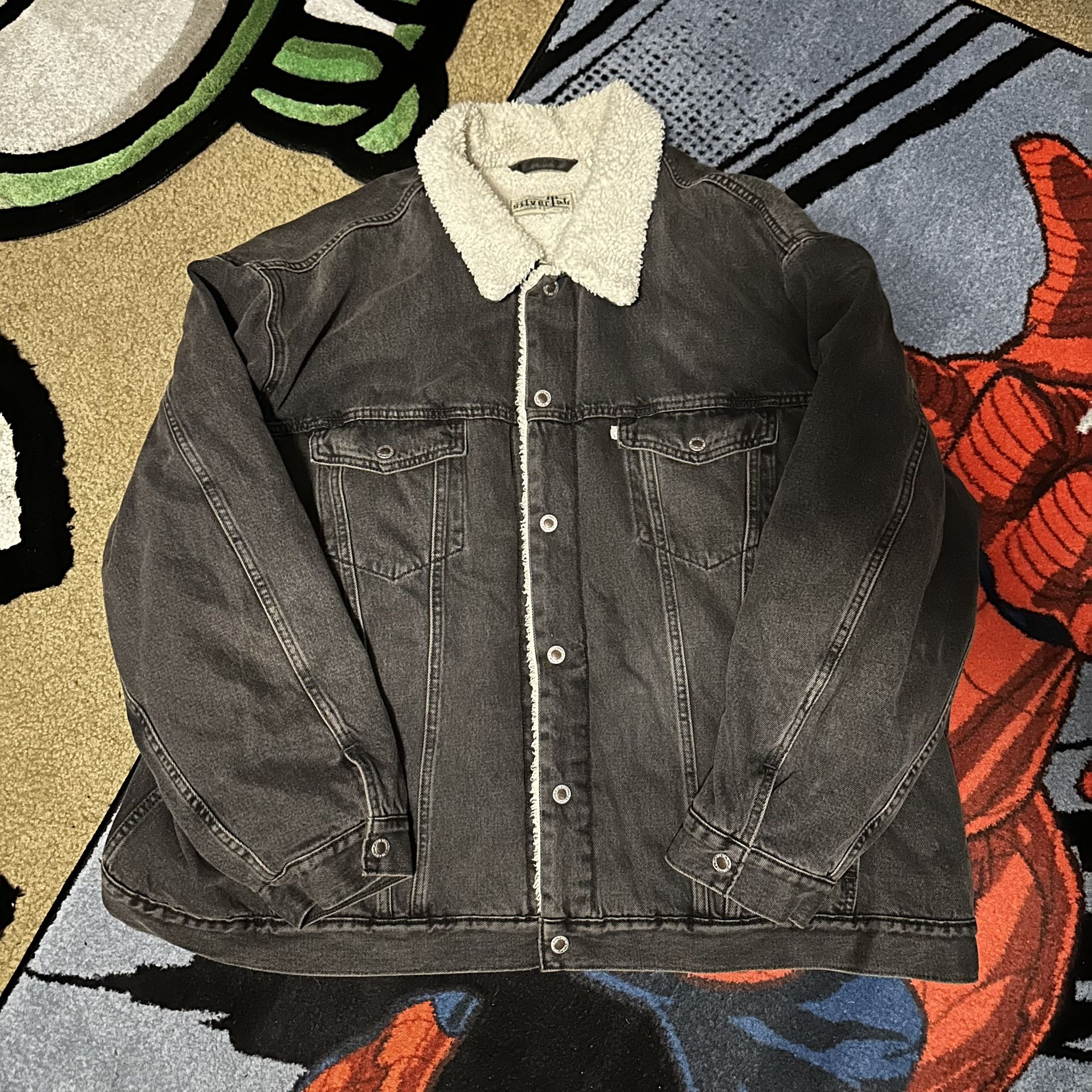 Levi’s Silver Tab Sherpa Jacket Size 3XL