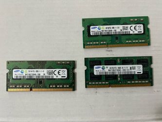 Laptop RAM 9GB Total