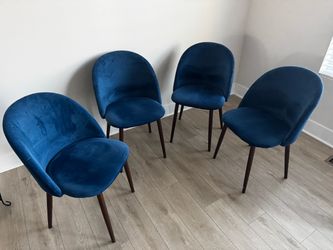 Navy Blue Dining Chairs