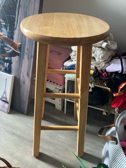 Wooden stool