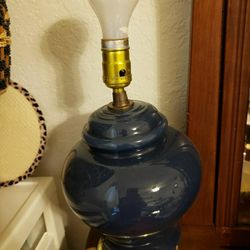 Blue lamp