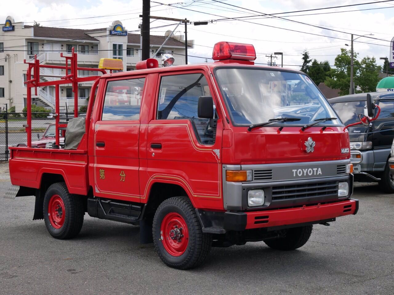 1989 Toyota Hiace Fire Truck