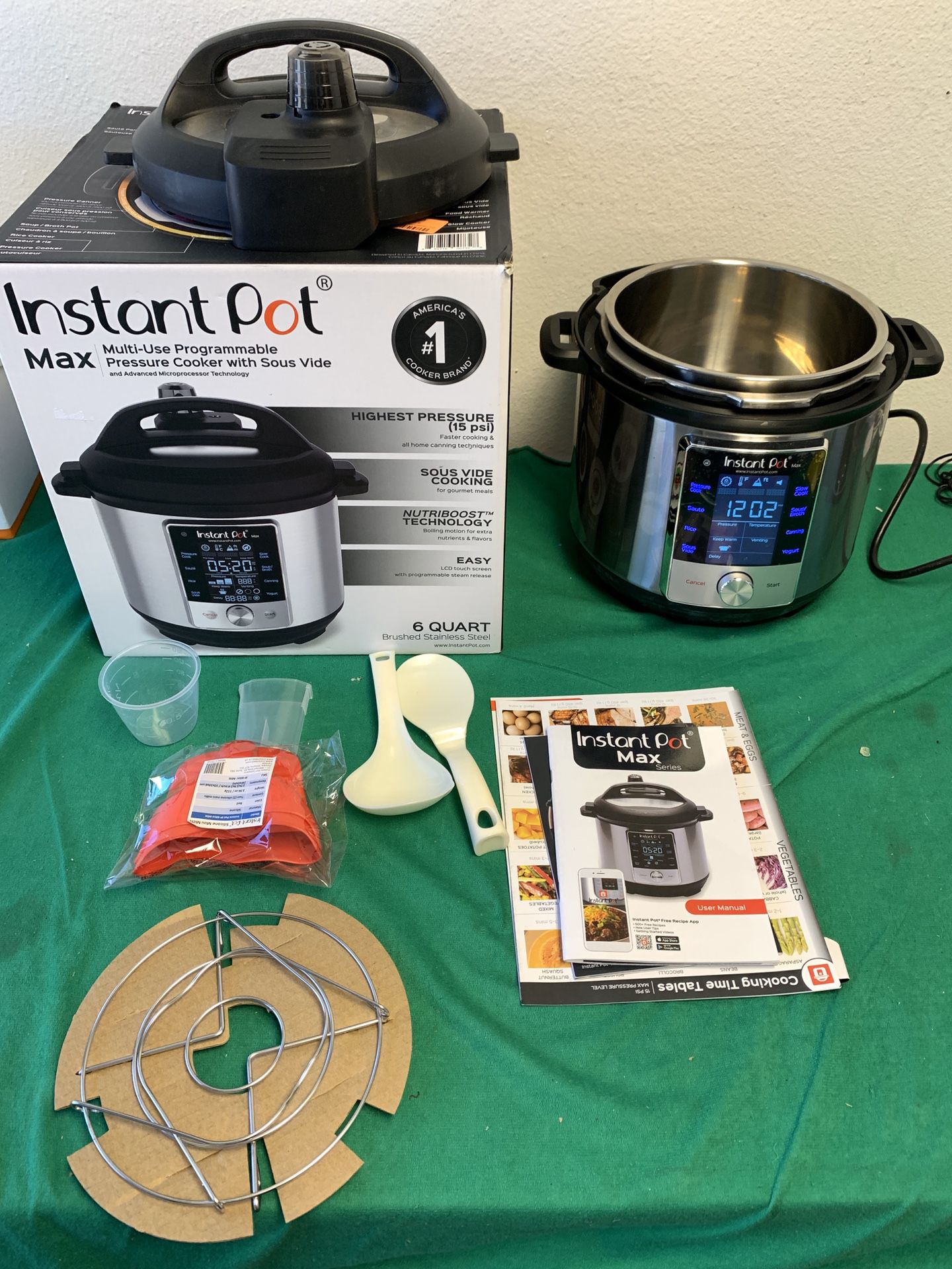 Instant Pot 6Qt Max Pressure Cooker