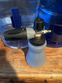 MTM Hydro PF22 Foam Cannon with Wide Mouth Bottle for Pressure Washer Commercial Grade