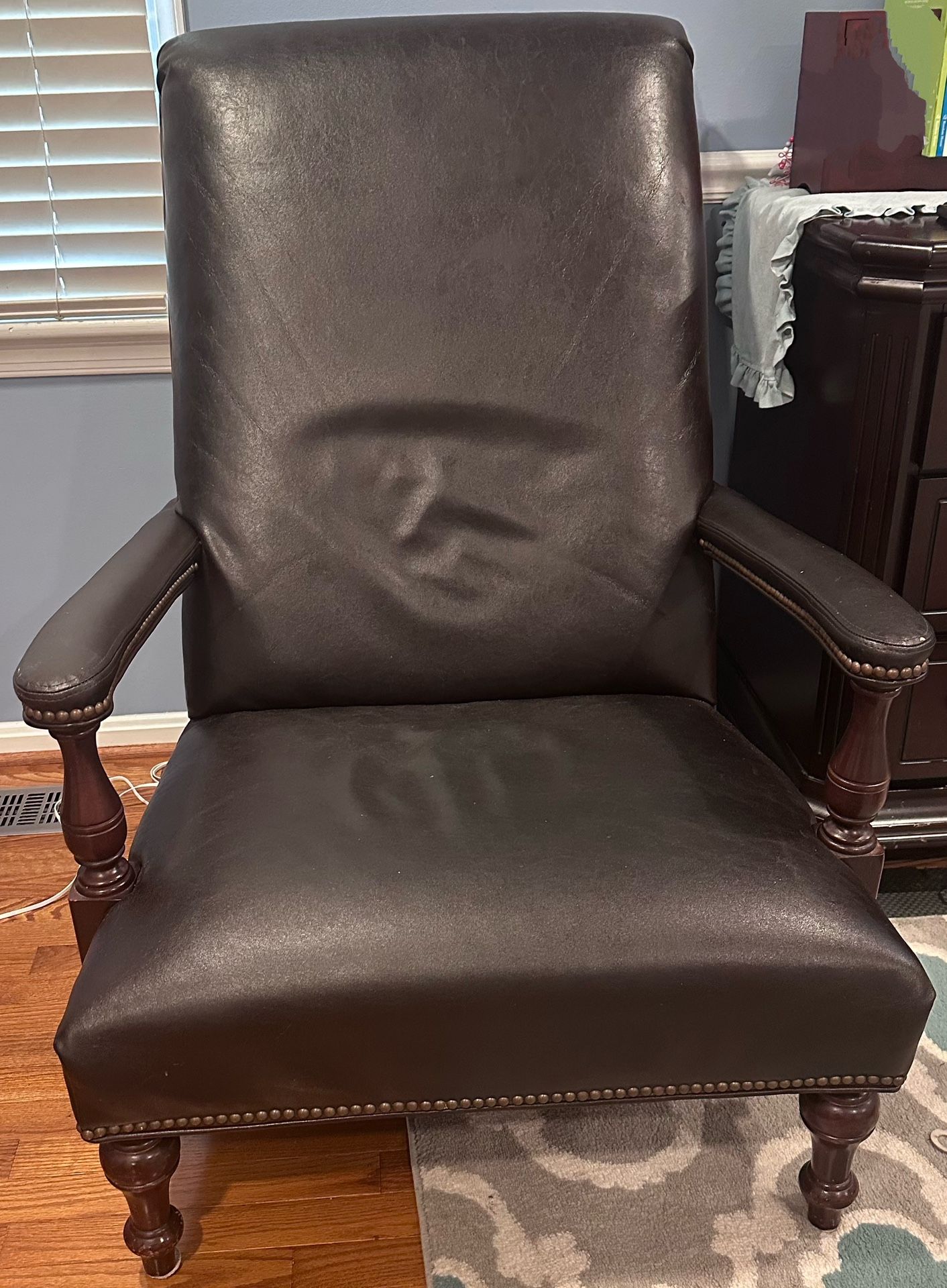 Brown Leather Chair