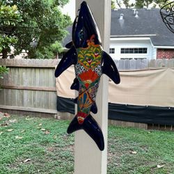 Mexican Clay Pottery Shark 🦈 