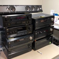 7.1 & 9.1 Surround Sound Receivers For Sale 