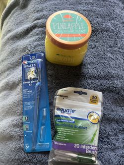 Braces Items $5 Both Bath Exfoliator $5