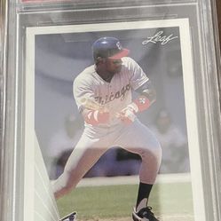 1990 leaf Sammy Sosa Rookie psa 9 Mint 