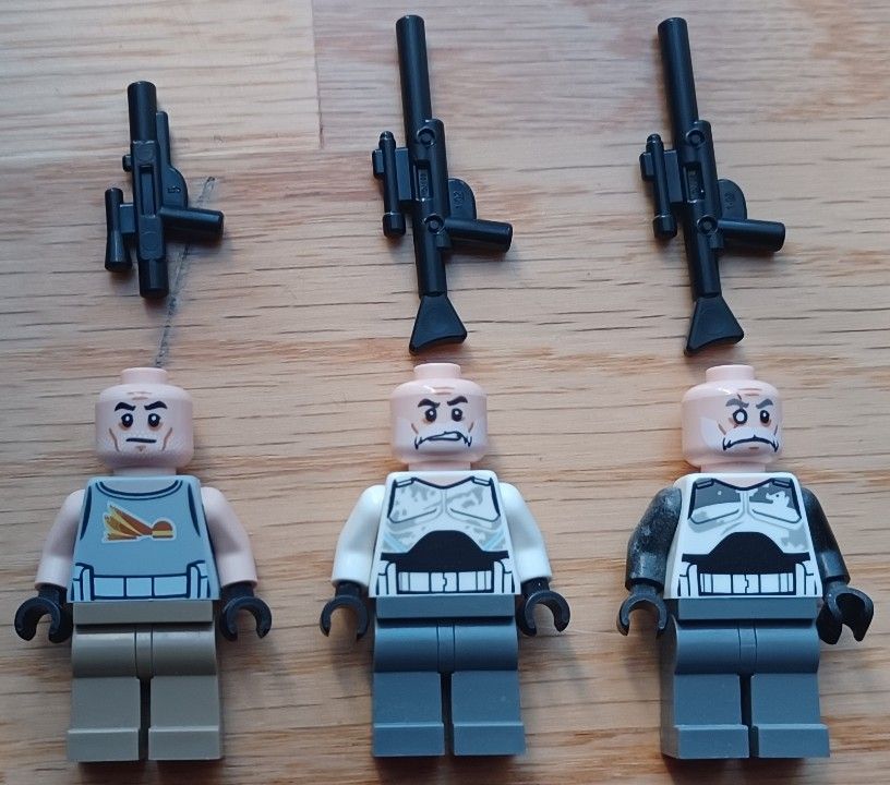 Lego Star Wars Set 75157 Captain Rex AT-TE Minifigures