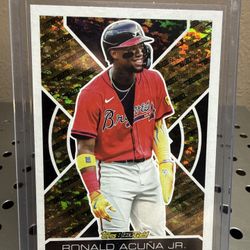 2025 Topps Update Series - Topps Black Gold Ronald Acuña Jr. #BG-5