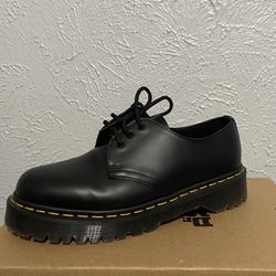 Dr Marten Bed Smooth Leather Oxford Shoes