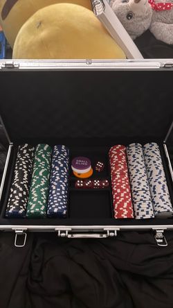 Poker Chip Set in Aluminum Case