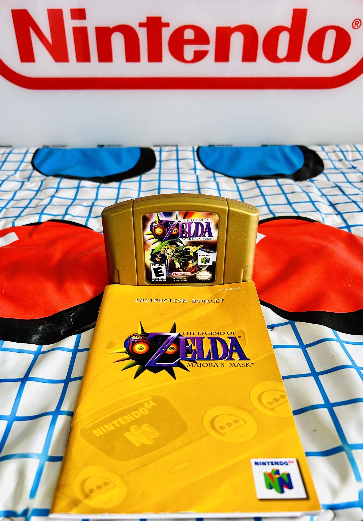 Zelda Majoras Mask N64 Nintendo With Booklet 