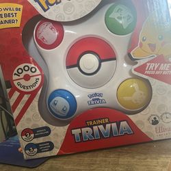 Pokemon Trainer Trivia