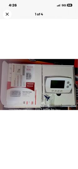 Honeywell Touchscreen Programmable Thermostat RTH8580WF Remote Access WI-FI