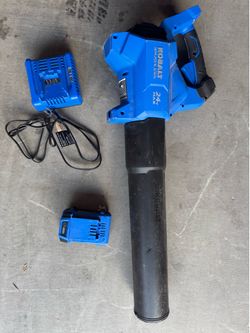 Kobalt 24v leaf blower + battery + charger