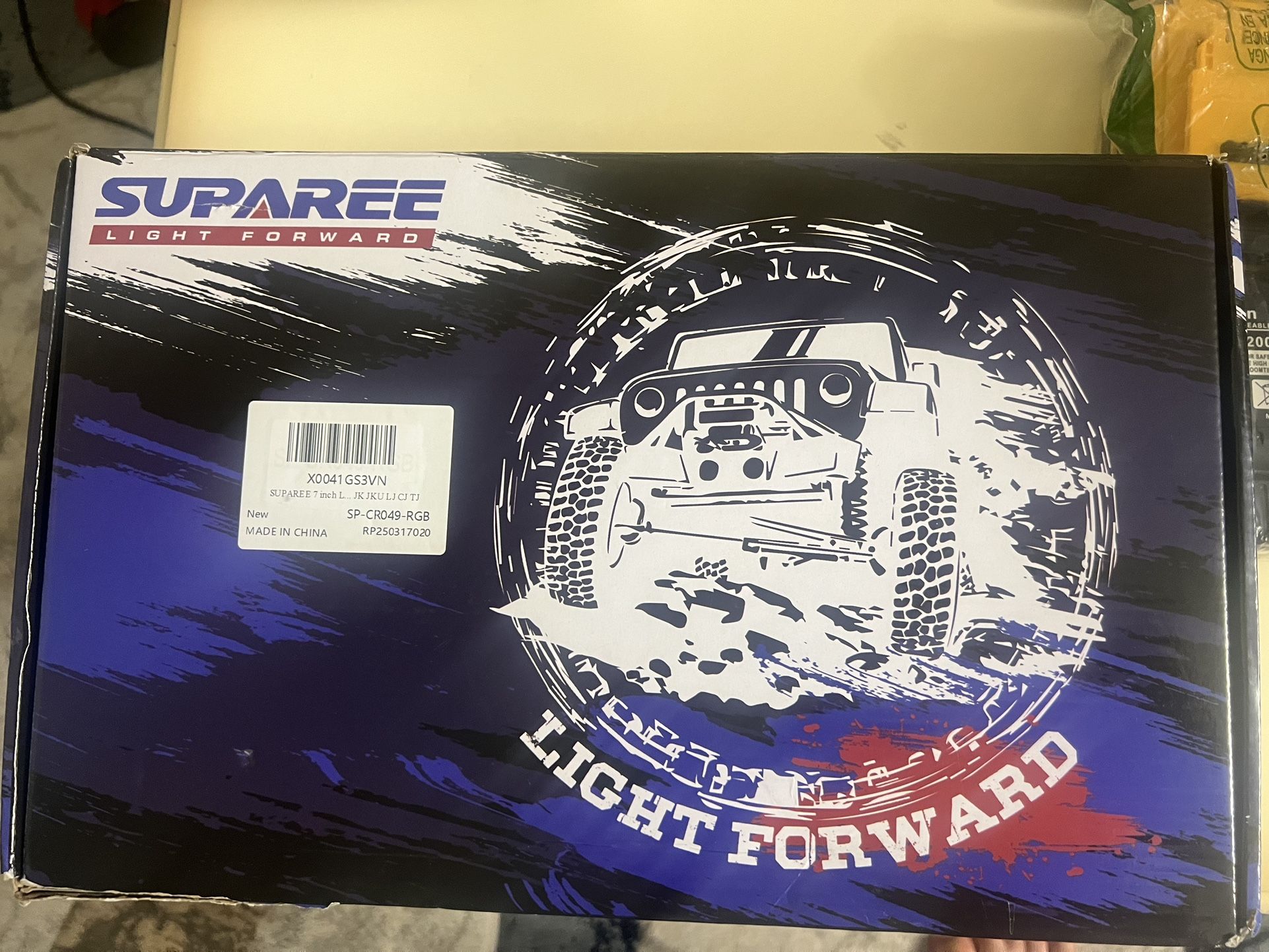 7 Inch RGBW Headlights for Jeep Wrangler