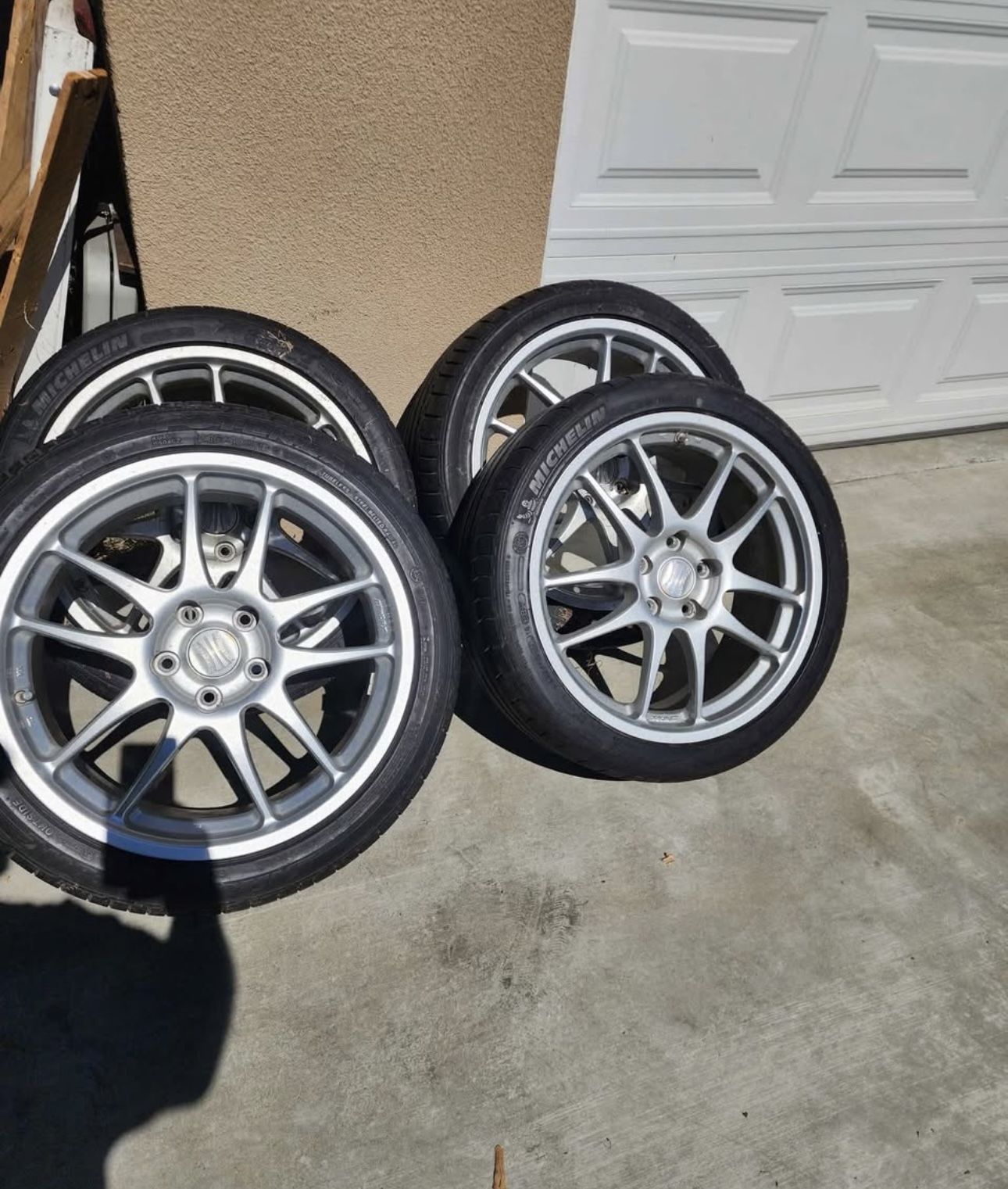 18in 5x114.3 Work Emotion With Tires